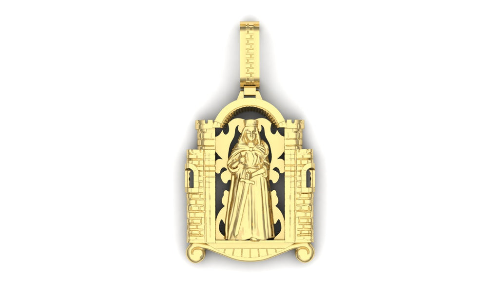 Big Santa Barbara Pendant