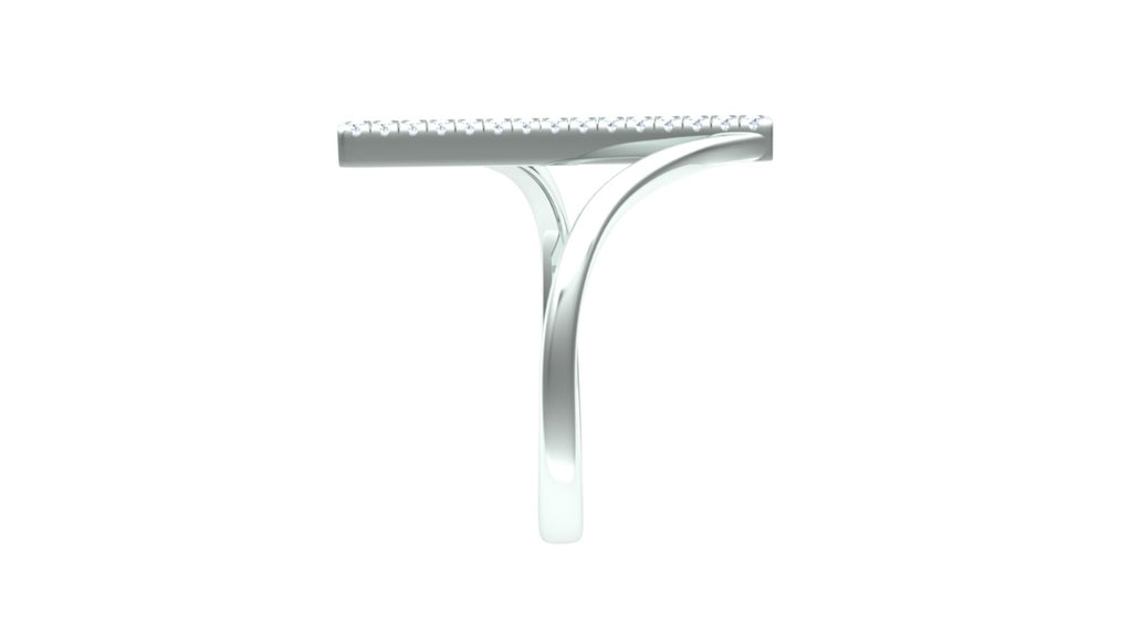 Line Ring - Twist Spark