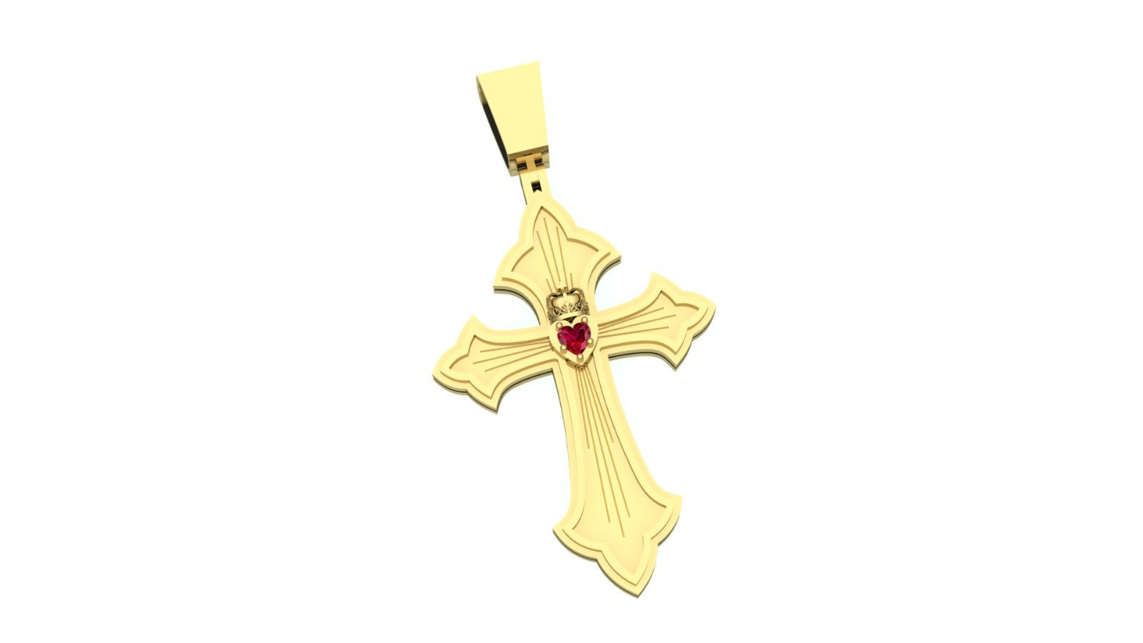 Cross Pendant- Timeless Royalty