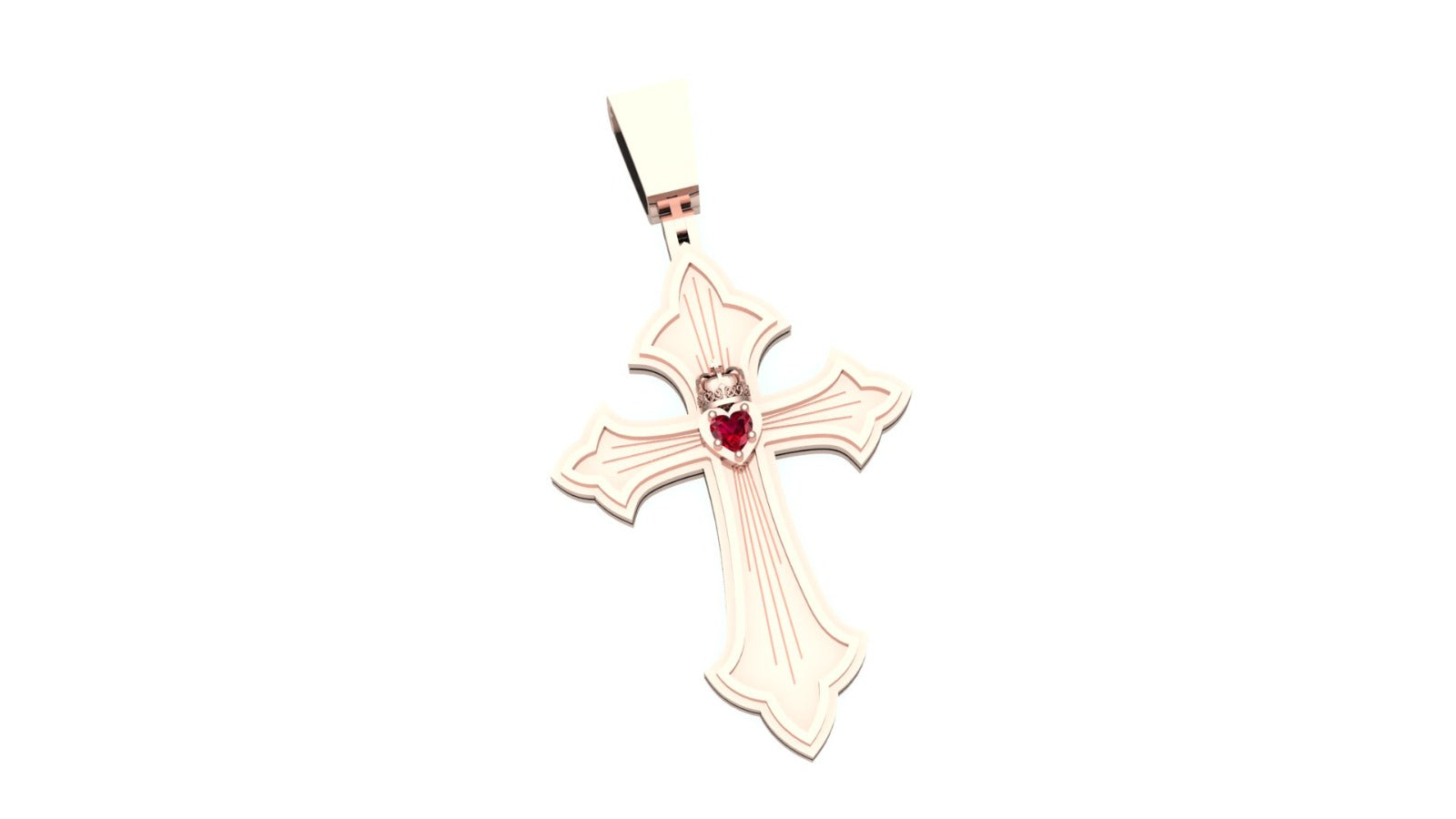 Cross Pendant- Timeless Royalty