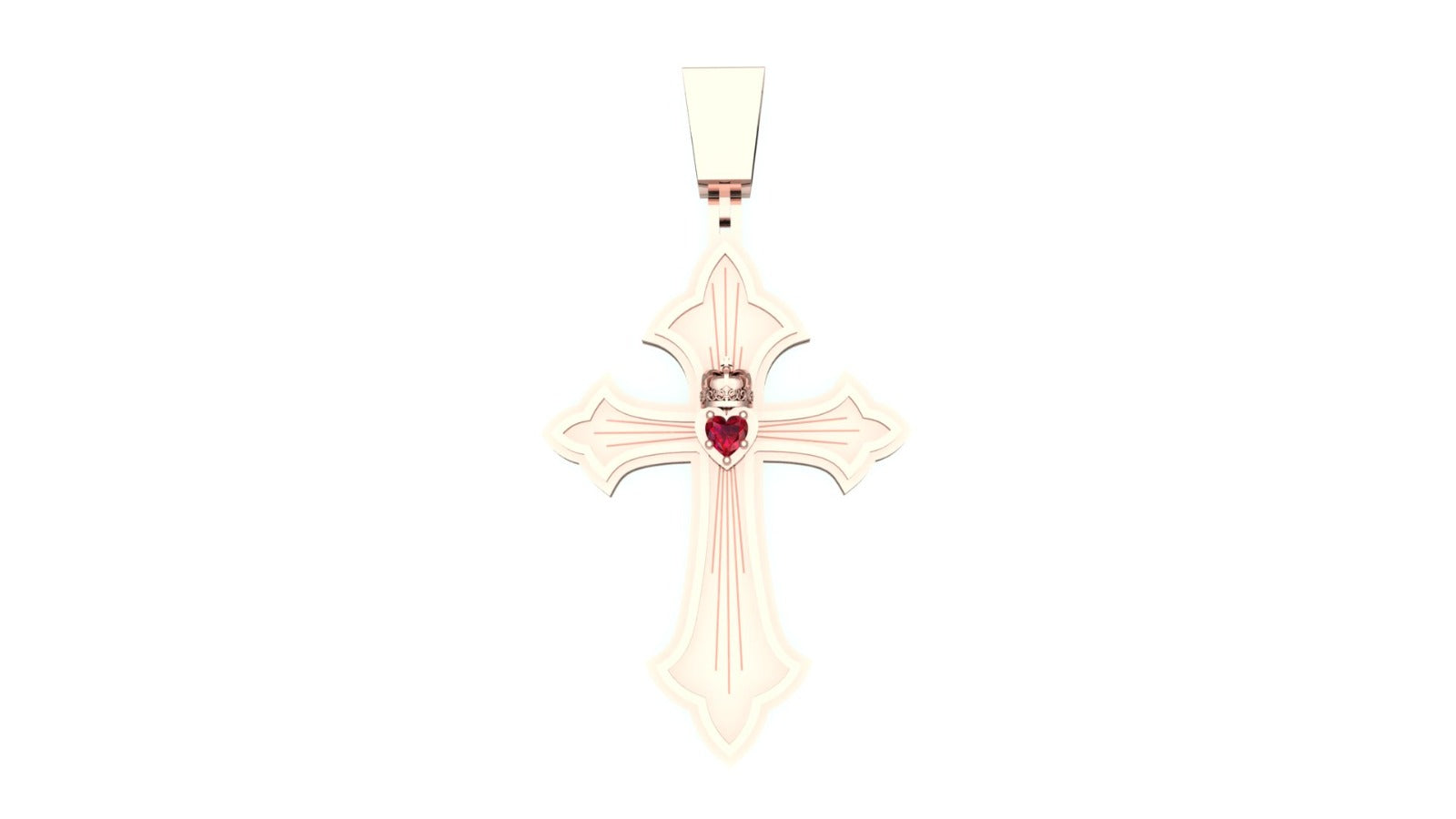 Cross Pendant- Timeless Royalty