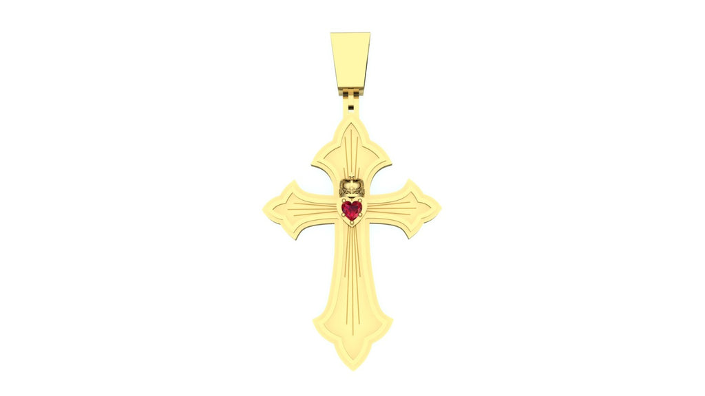 Cross Pendant- Timeless Royalty