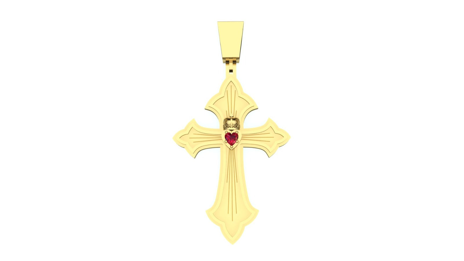 Cross Pendant- Timeless Royalty