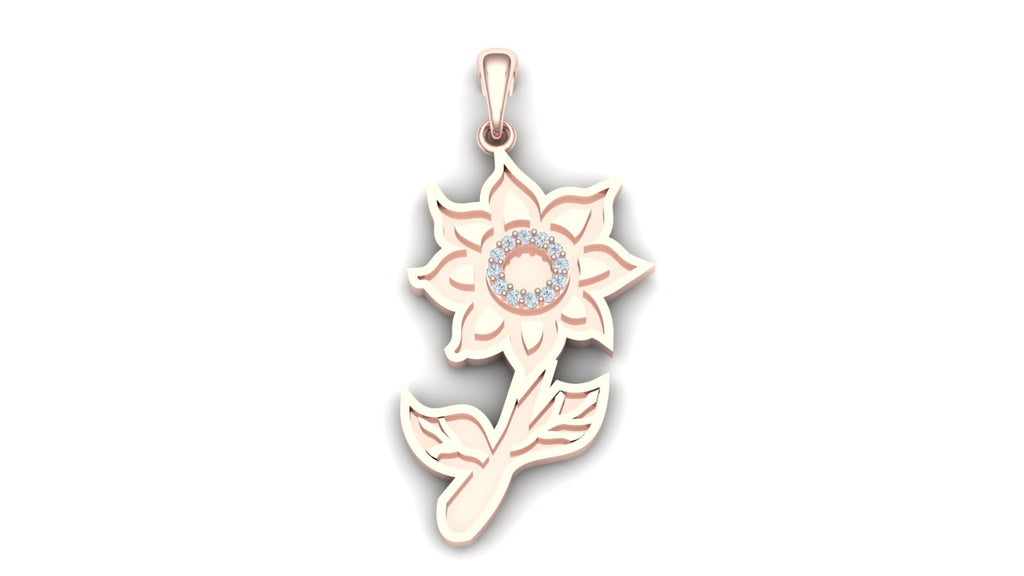 Celestial Flower Pendant