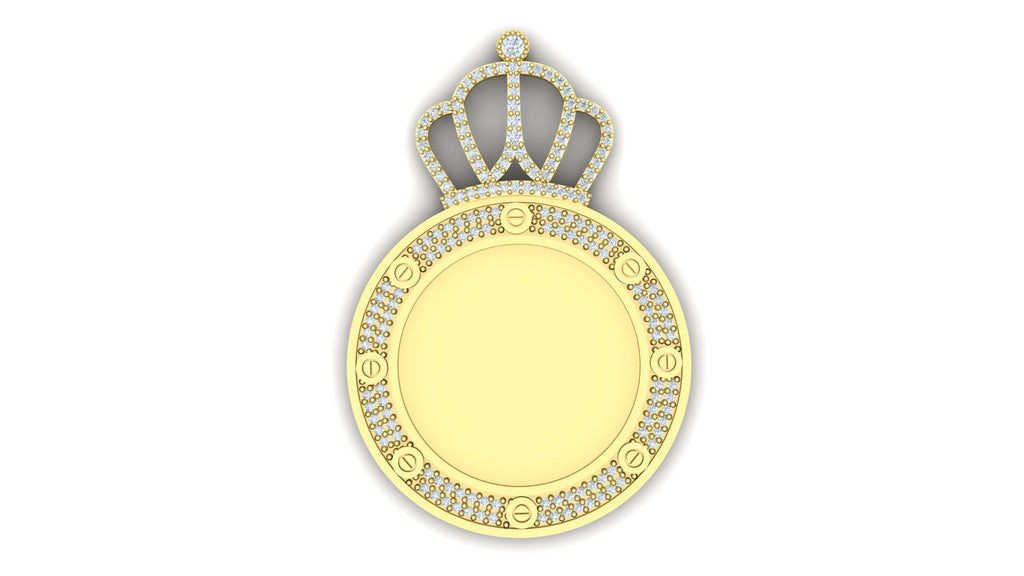 Memorial Photo Pendant ~ King Memories