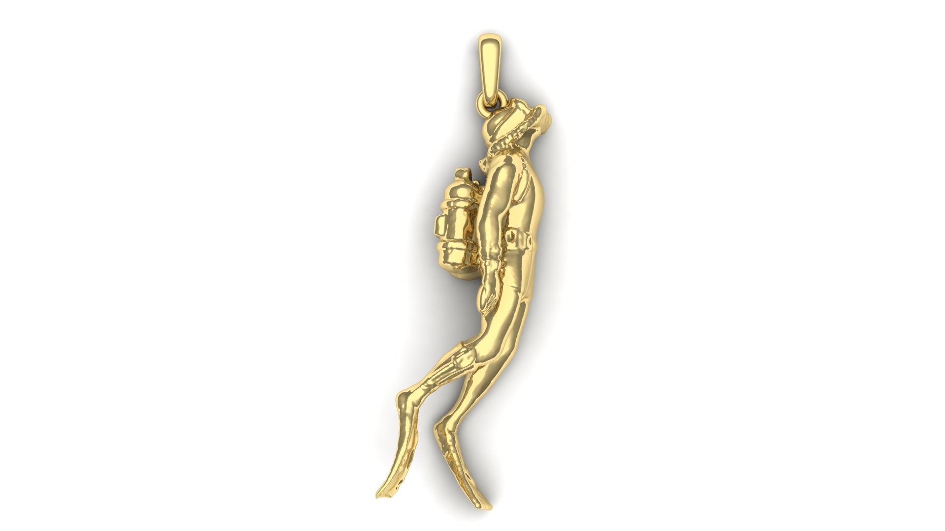 Scuba Diver Pendant