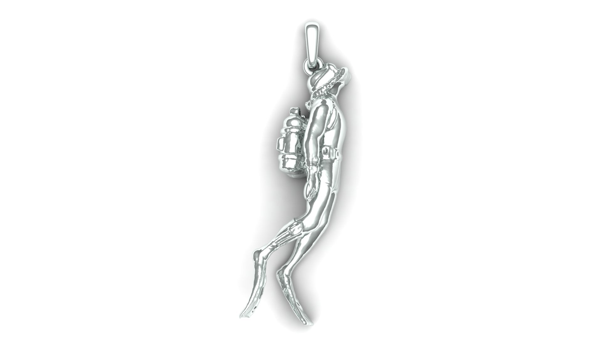 Scuba Diver Pendant