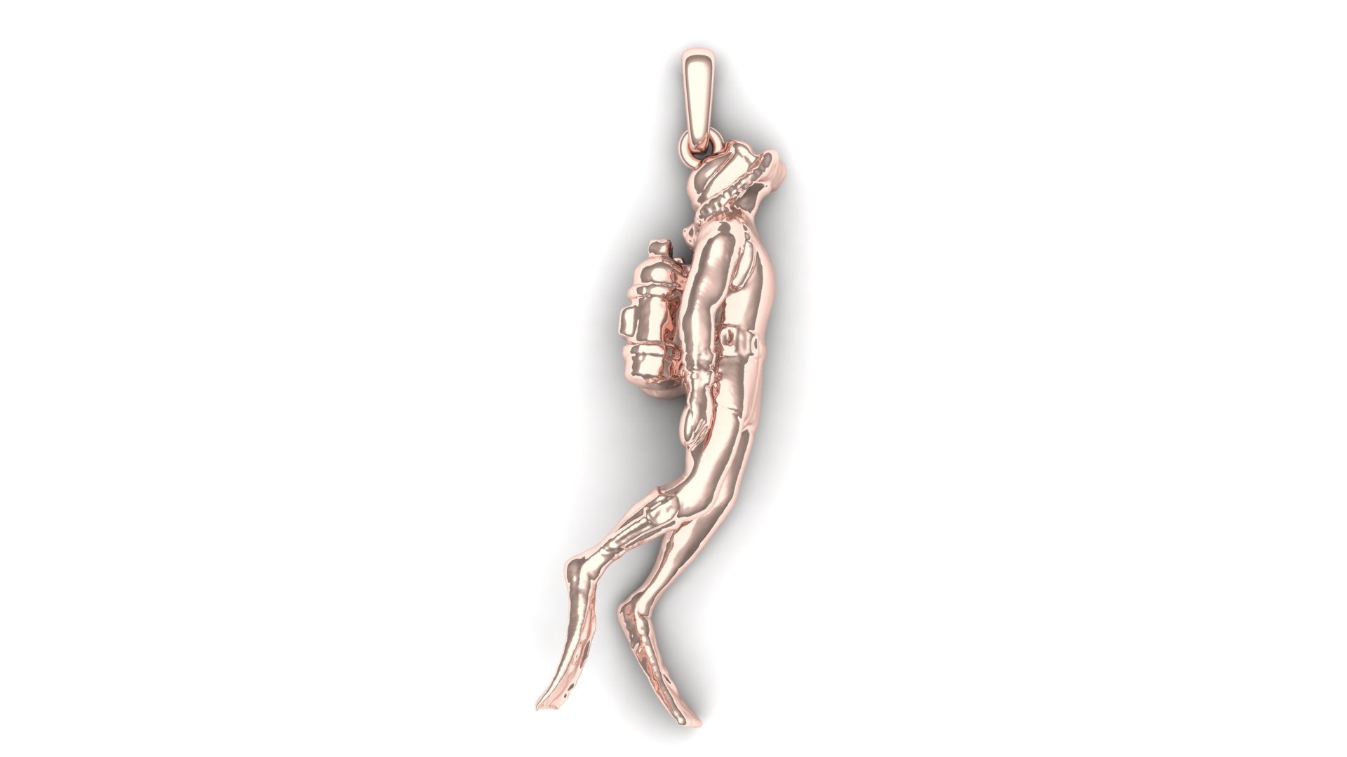 Scuba Diver Pendant