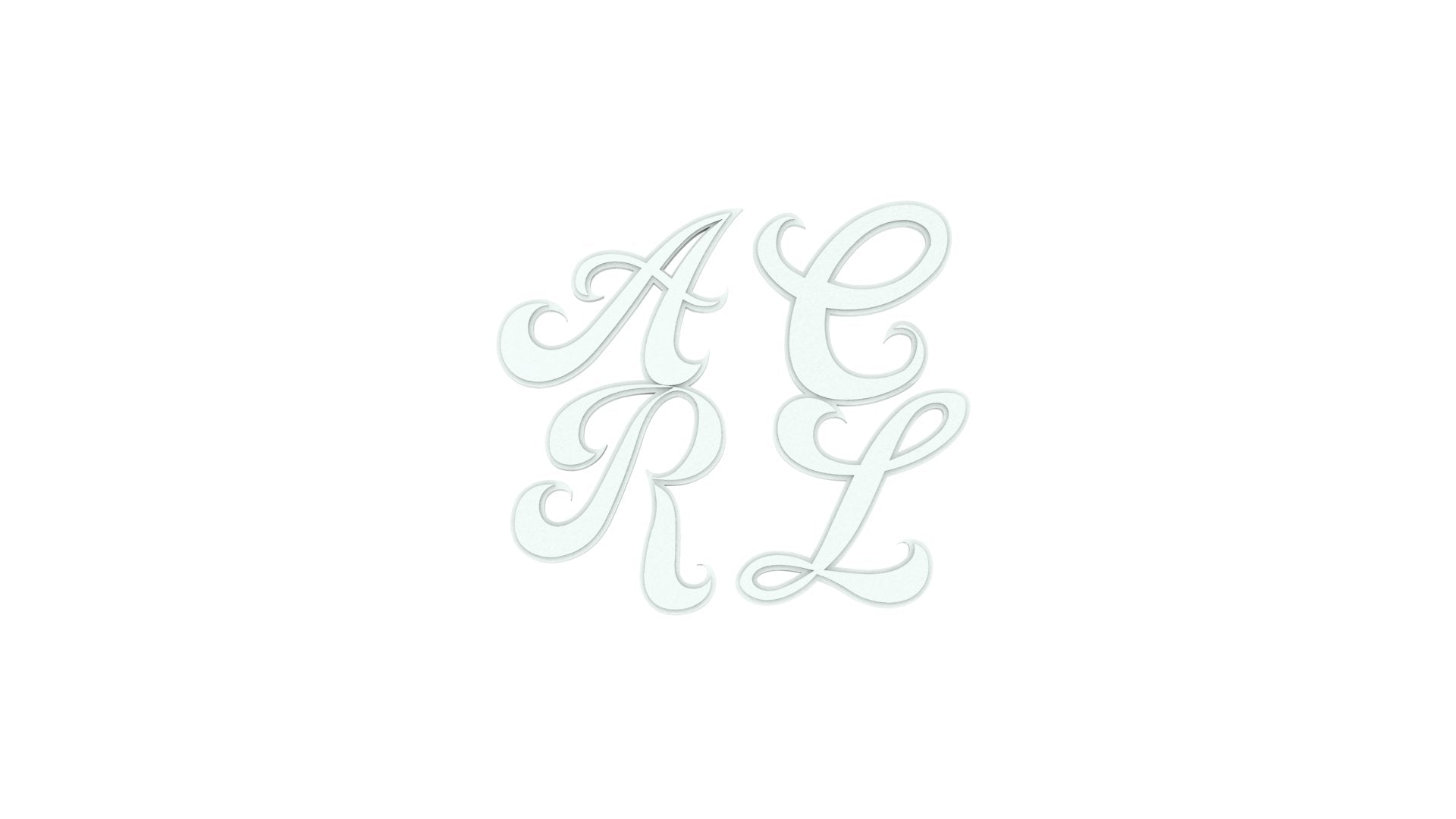 Initials Custom Earrings Plain - Hear Your Name