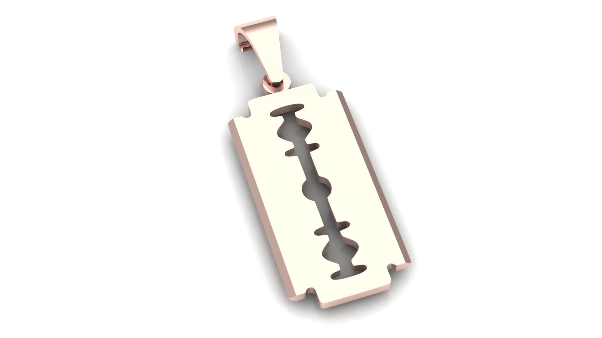 Razor Blade Pendant
