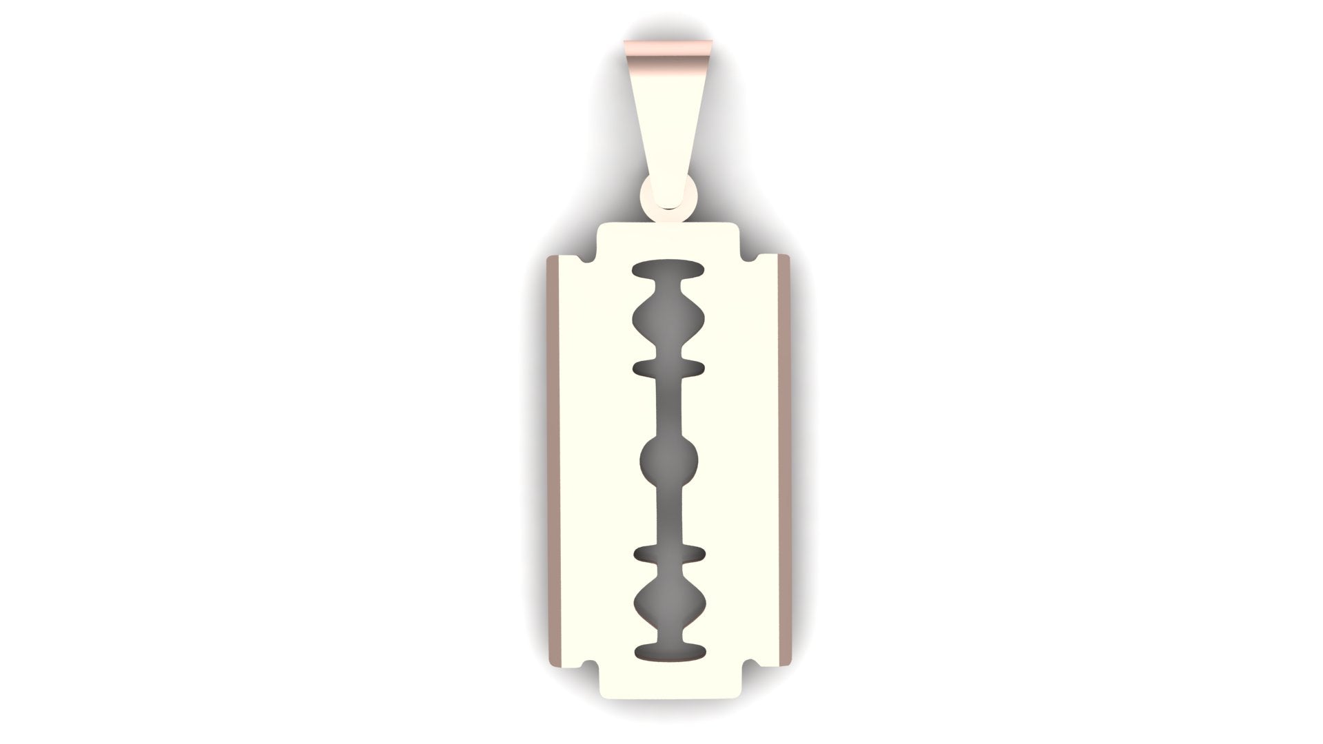 Razor Blade Pendant
