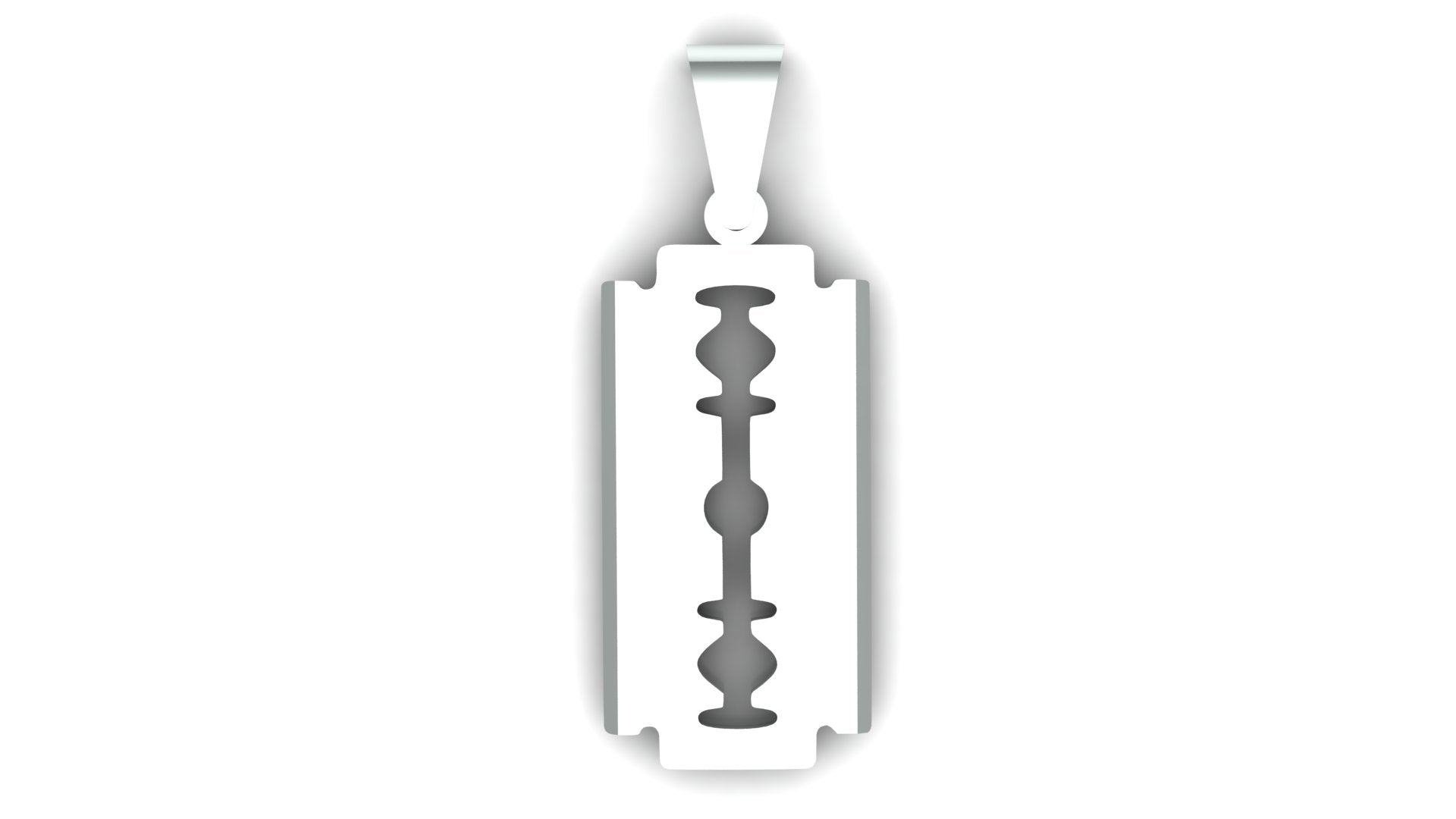 Razor Blade Pendant